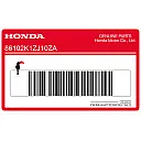 Emblema HONDA para panel de carrocería (60mm)