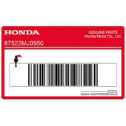 Fairing caution label