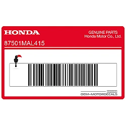 Caution label plate