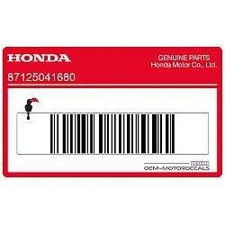 Caution label name plate