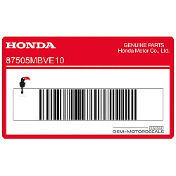 Frame caution label