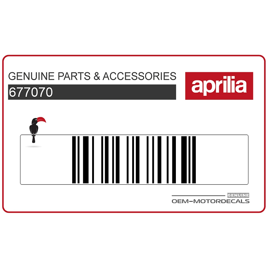 Aprilia SR Motard 50 Front Shield 