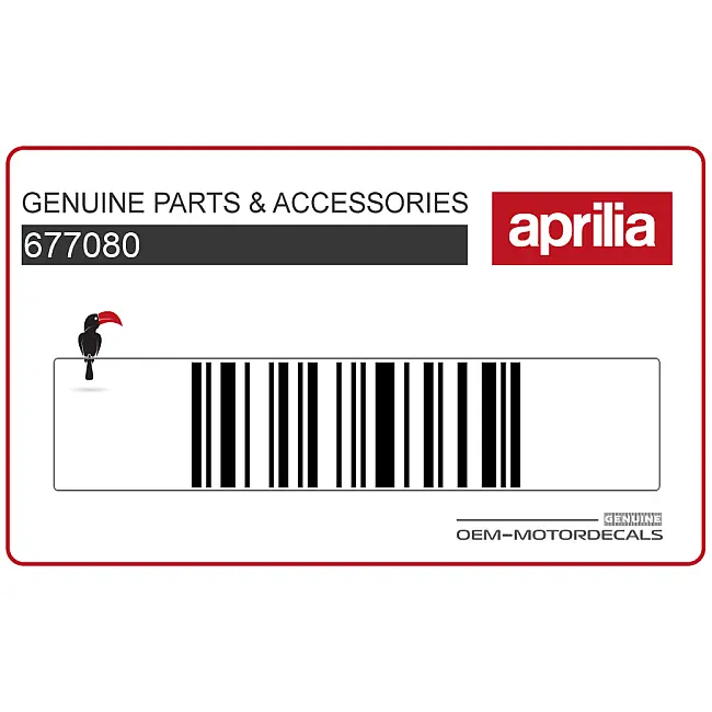 Autocollant Aprilia SR Motard 