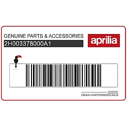 Pegatina 3V-tech 125 lado derecho