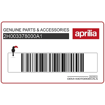 Autocollant 3V-tech 125, côté droit