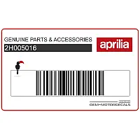 APRILIA Lower right shield strip decal, right side 2H005016