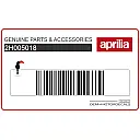 Lower shield Aprilia S decal, right side