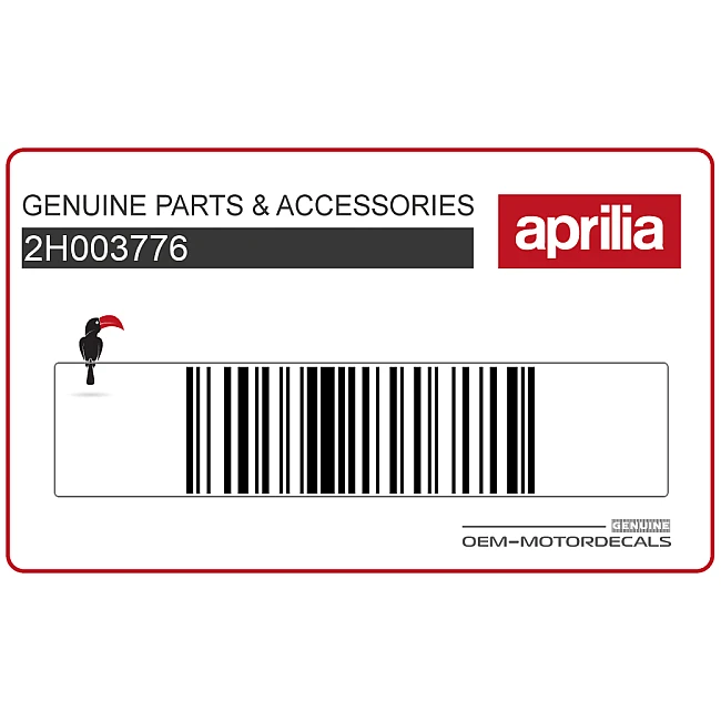 Aprilia SR Motard 125 Adesivo 