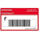 Naklejka na osłonę łańcucha MARKDRIVE CHAIN