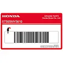 Tire information label