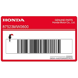 Achterkuip CARGO LIMIT sticker