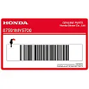 Frame caution label