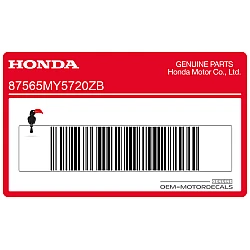Caution label