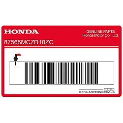 Caution label