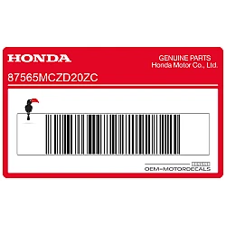 Caution label