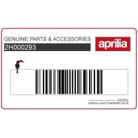 APRILIA Linke hintere Heckverkleidung Aprilia SR 5 Italia Aufkleber 2H000293