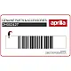 Aprilia SR50 kuipdeel sticker links OEM 2H002427