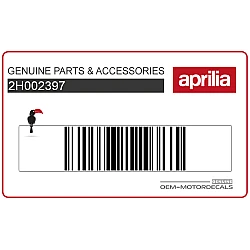 Adesivo carena inferiore destra Aprilia SR, lato destro