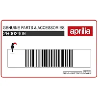 APRILIA Tail fairing SR 50 graphic, right side 2H002409
