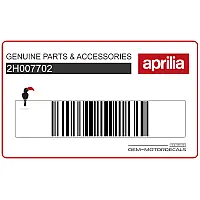 APRILIA RSV4 Factory Right Side Fairing Graphic 2H007702