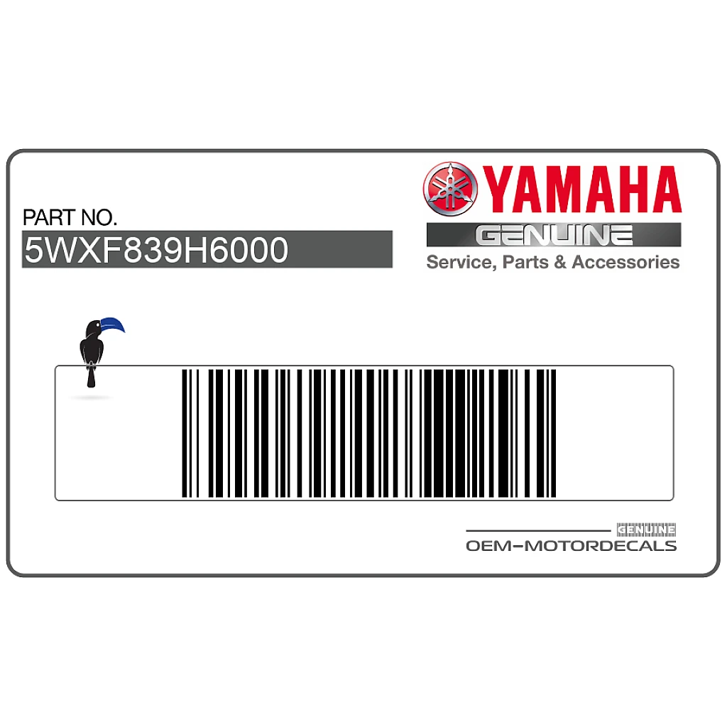 Yamaha-5WXF839H6000 Yamaha-5WXF839H6000