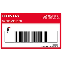 Pegatina LABELTIRE para guardabarros trasero
