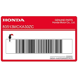 Emblema SHADOW para depósito de combustible
