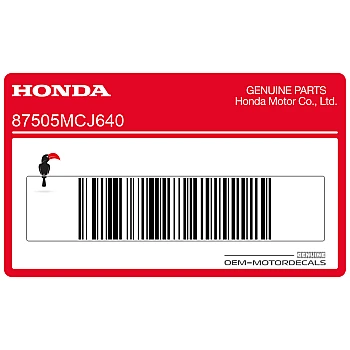Swingarm bandinformatielabel