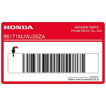 Fuel tank stripe, right side