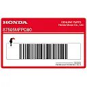 Swingarm bandinformatie sticker