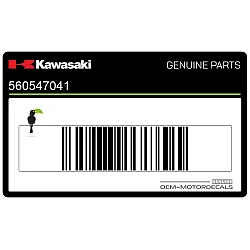 Emblema NINJA carena inferiore, lato destro