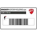 Verkleidungs-Emblem HYPERMOTARD 1100S