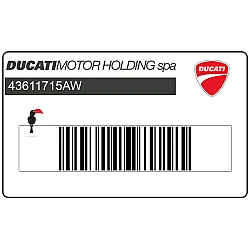 Hypermotard marking plate emblem
