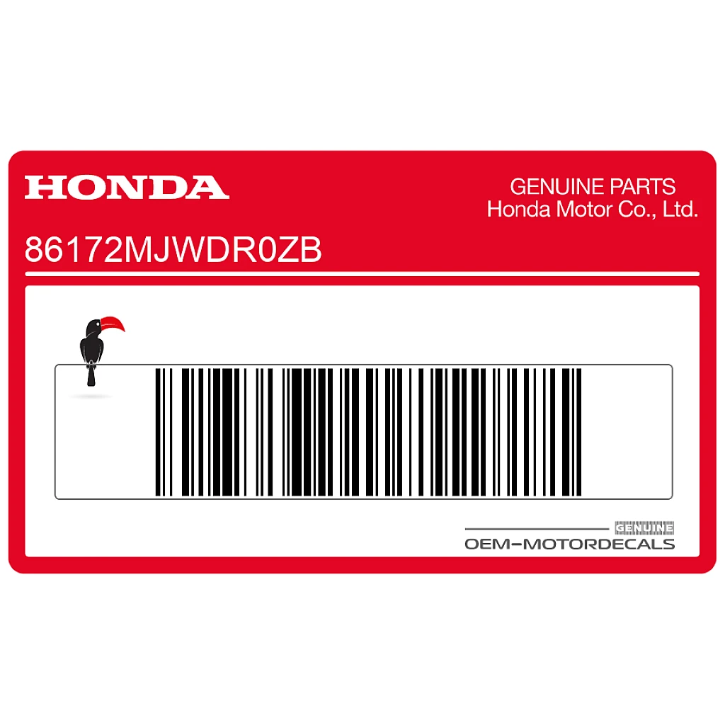 Honda-86172MJWDR0ZB Honda-86172MJWDR0ZB