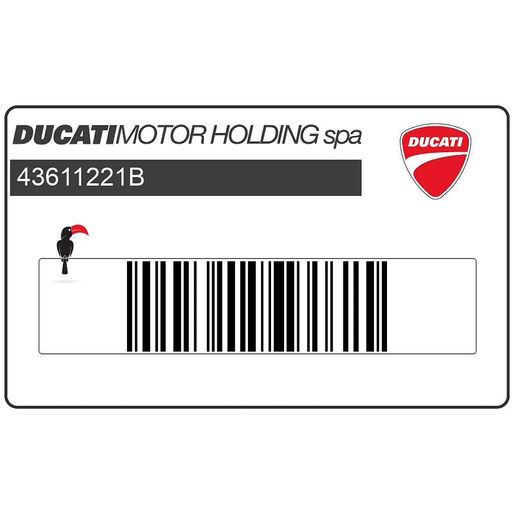 Ducati Monster 620 Serbatoio DUCATI MONSTER 620 DARK Grafica OEM 43611221B