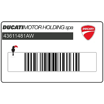 Emblema DUCATI para tapa lateral