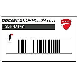 Emblemat DUCATI na zbiornik paliwa