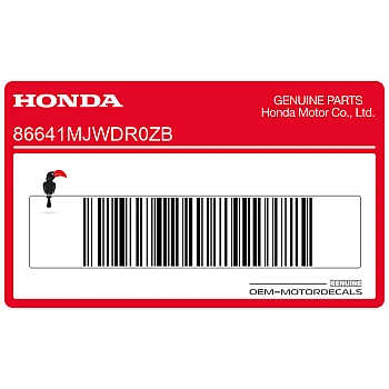 Naklejka na osłonę boczną, prawa strona