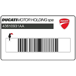 Kraftstofftank DUCATI MONSTER Logo Aufkleber