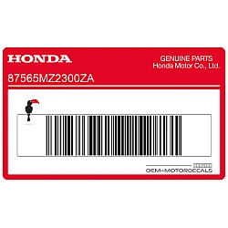 Caution label