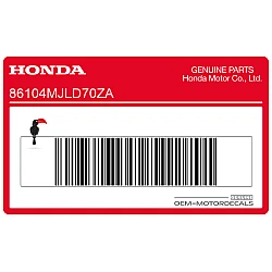Emblème de logo HONDA pour carénage
