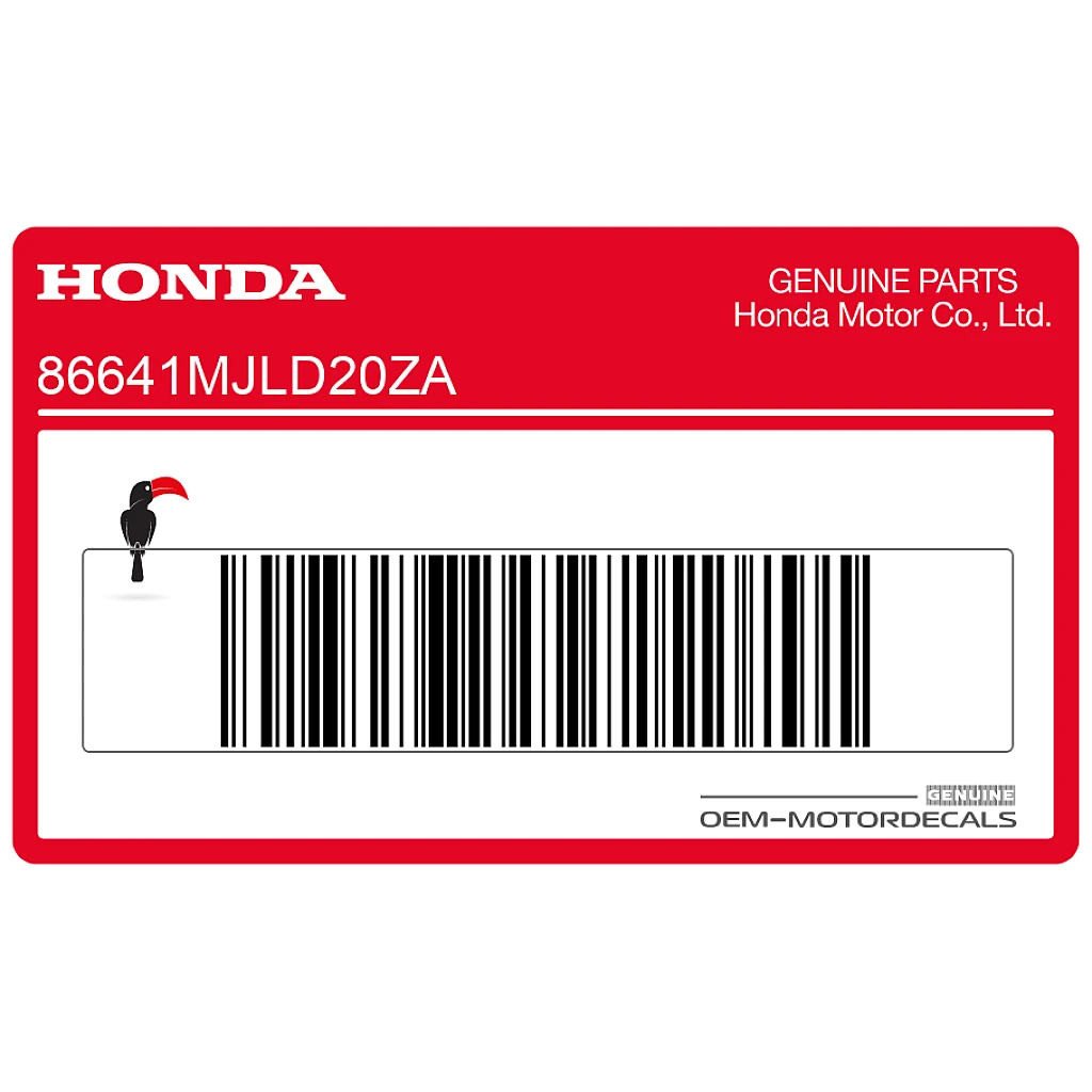 Honda Integra 750 Right Front Side Stripe OEM 86641MJLD20ZA
