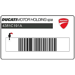 Adesivo logo Ducati Corse anteriore superiore