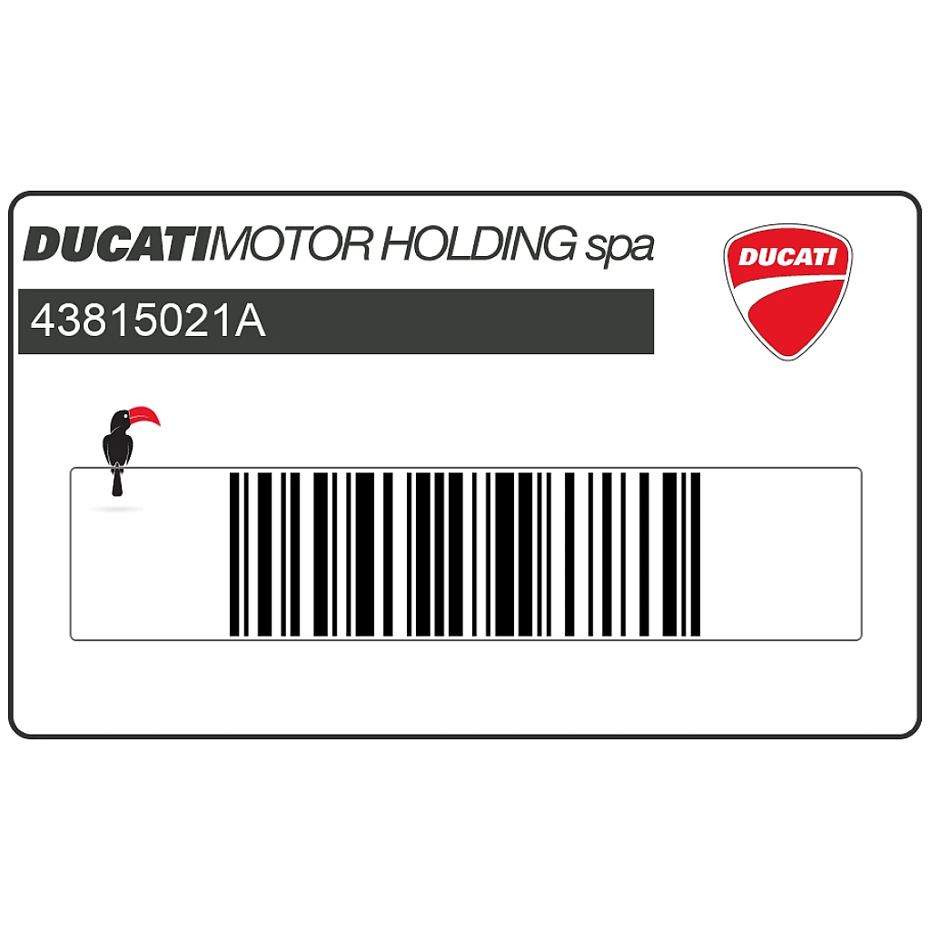 Pegatina Carenado Lateral Ducati Hypermotard 939 Izquierda OEM 43815021A