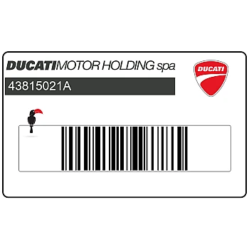 Pegatina Ducati Corse, tapa lateral, lado izquierdo