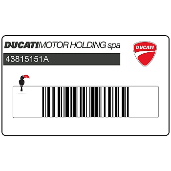 Pegatina Ducati Corse para carenado derecho, lado derecho