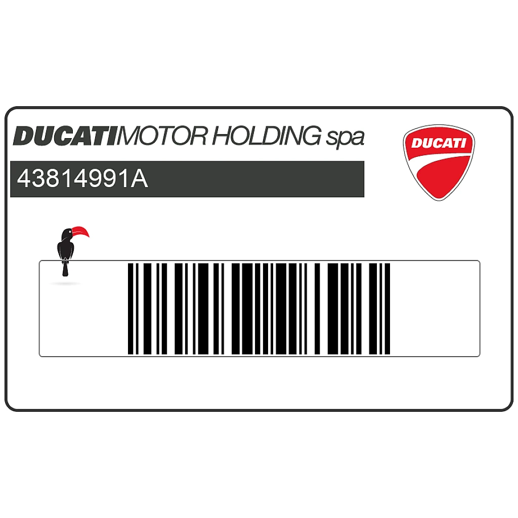 Ducati Hypermotard 939 Left Side Fairing Ducati Corse Graphic Left Side OEM 43814991A
