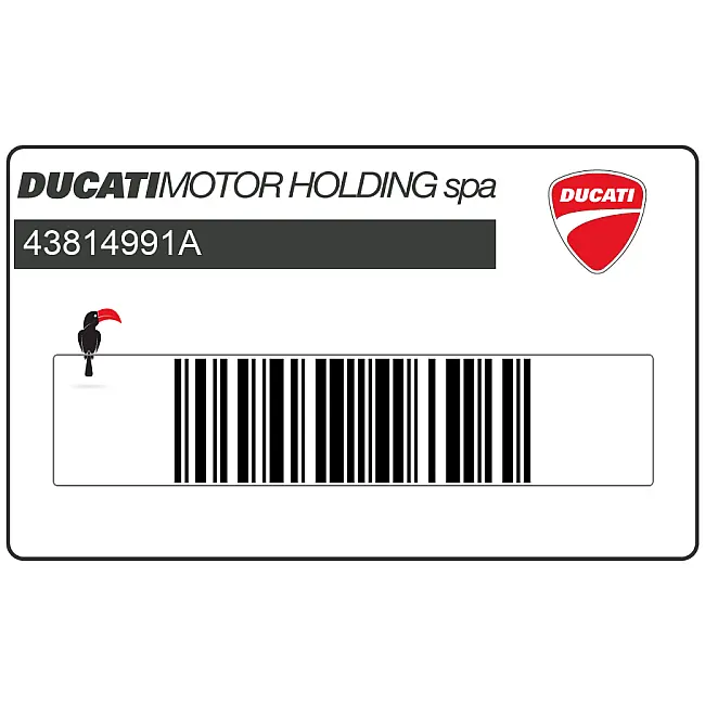 Ducati Hypermotard 939 Left Side Fairing Ducati Corse Graphic Left Side OEM 43814991A