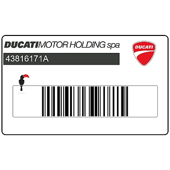 Naklejka Ducati Corse na owiewkę boczną, prawa strona