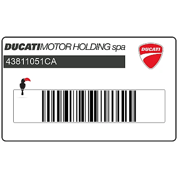 Autocollant de carénage latéral DUCATI 996R